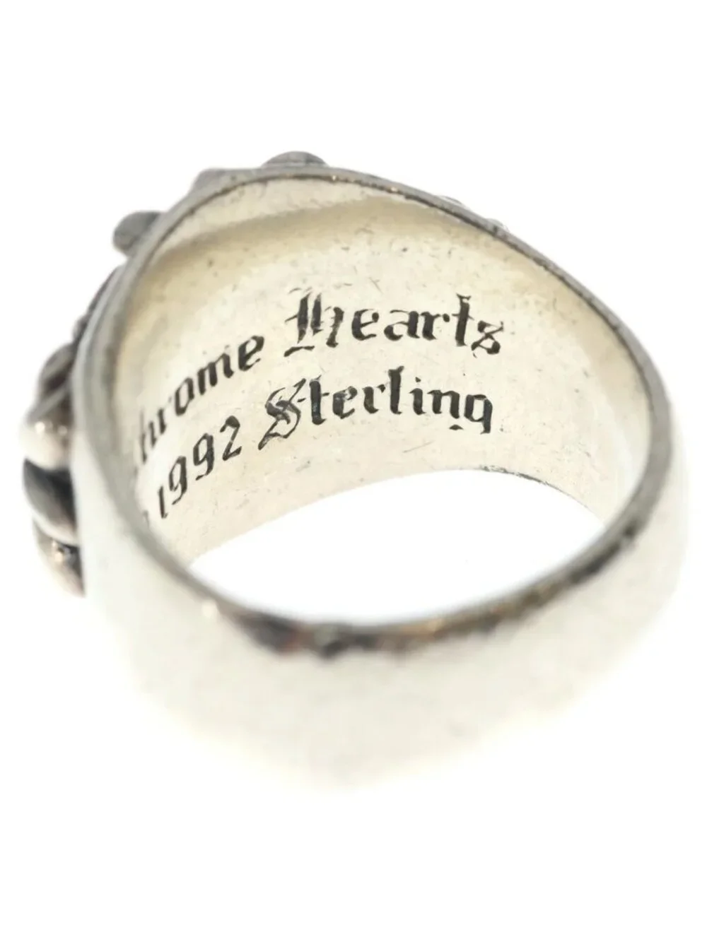 Chrome Hearts Keeper Ring Silver